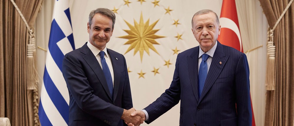 Συνάντηση Μητσοτάκη - Ερντογάν Συνάντηση Μητσοτάκη - Ερντογάν