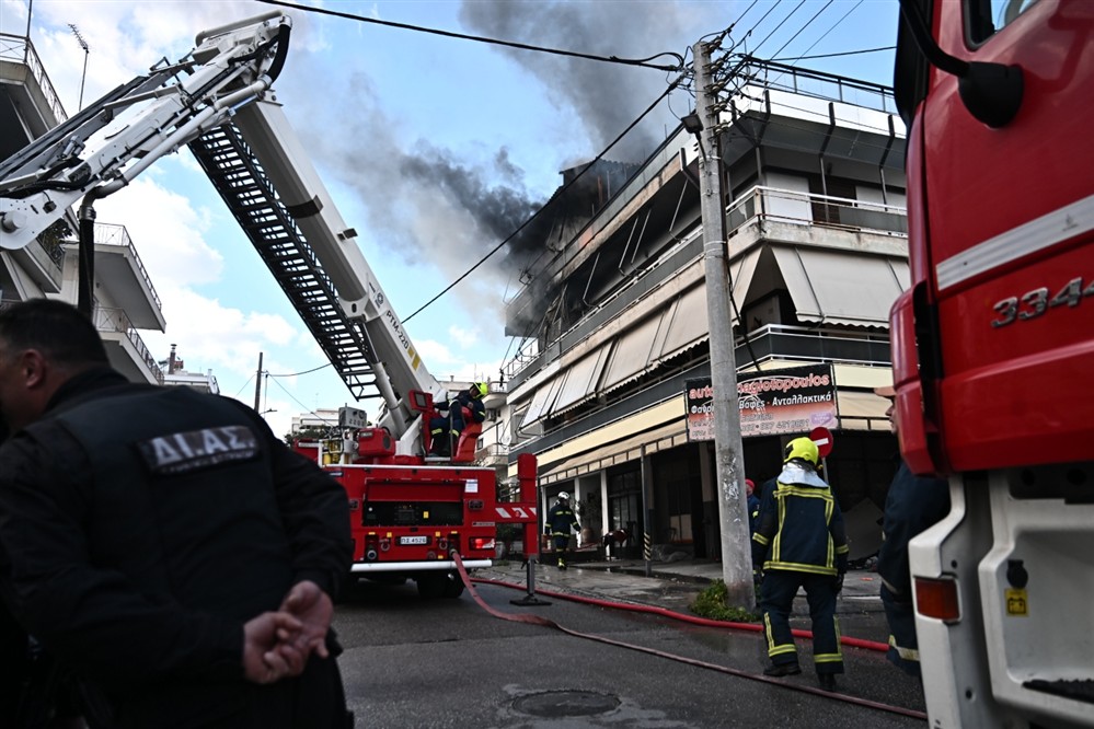 Χαιδάρι - φωτιά σε σπίτι Χαιδάρι - φωτιά σε σπίτι