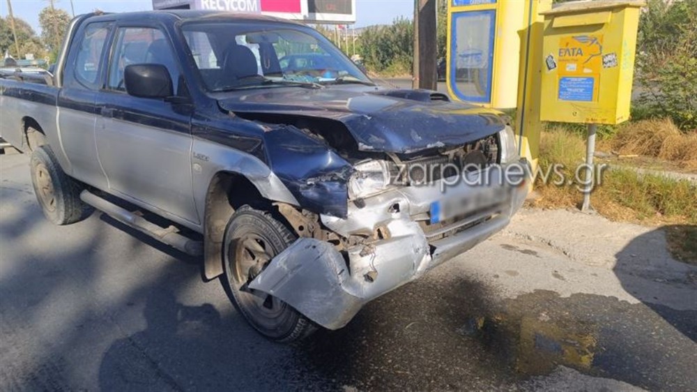 Κρήτη - Τροχαίο - αγροτικό Κρήτη - Τροχαίο - αγροτικό