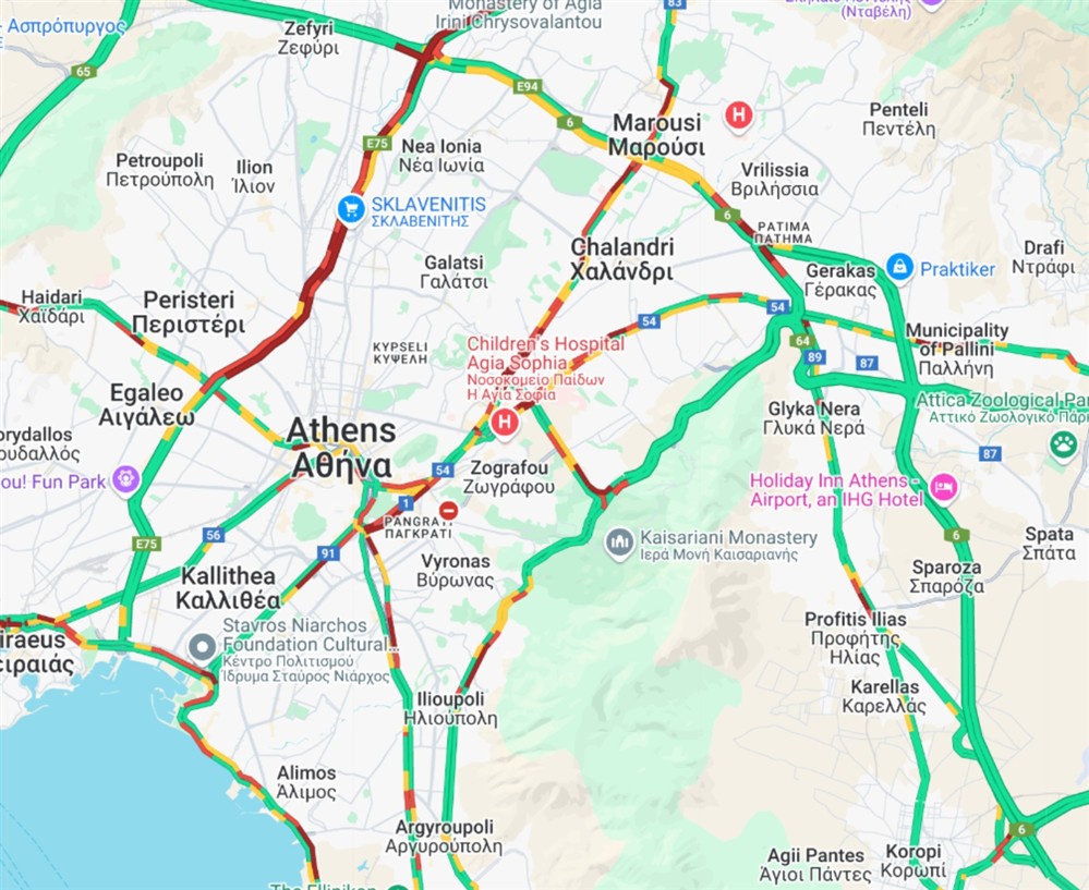 Κίνηση - χαρτης