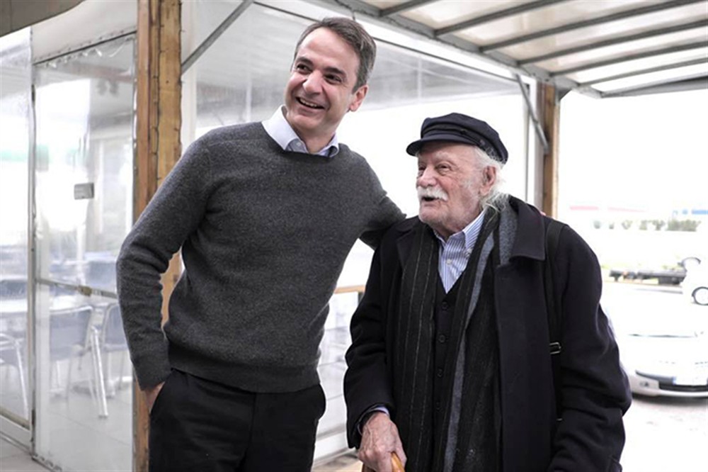 Μητσοτάκης - Γλέζος