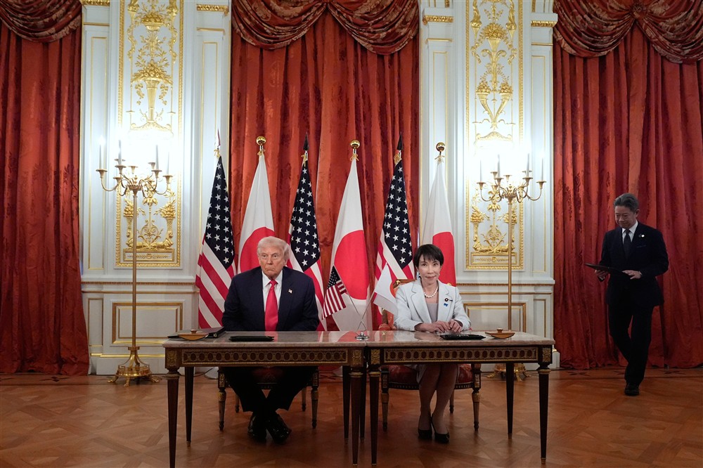 Τραμπ - Σανάε Τακαΐτσι - Ιαπωνία