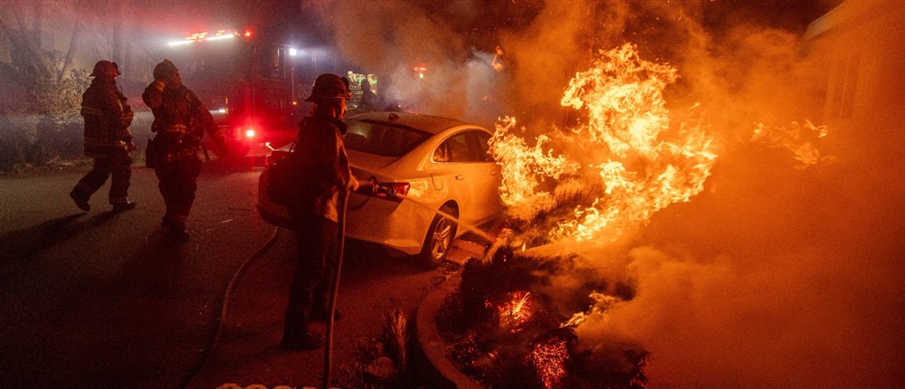 Φωτιά - πυρκαγιά - Καλιφόρνια - Λος Άντζελες