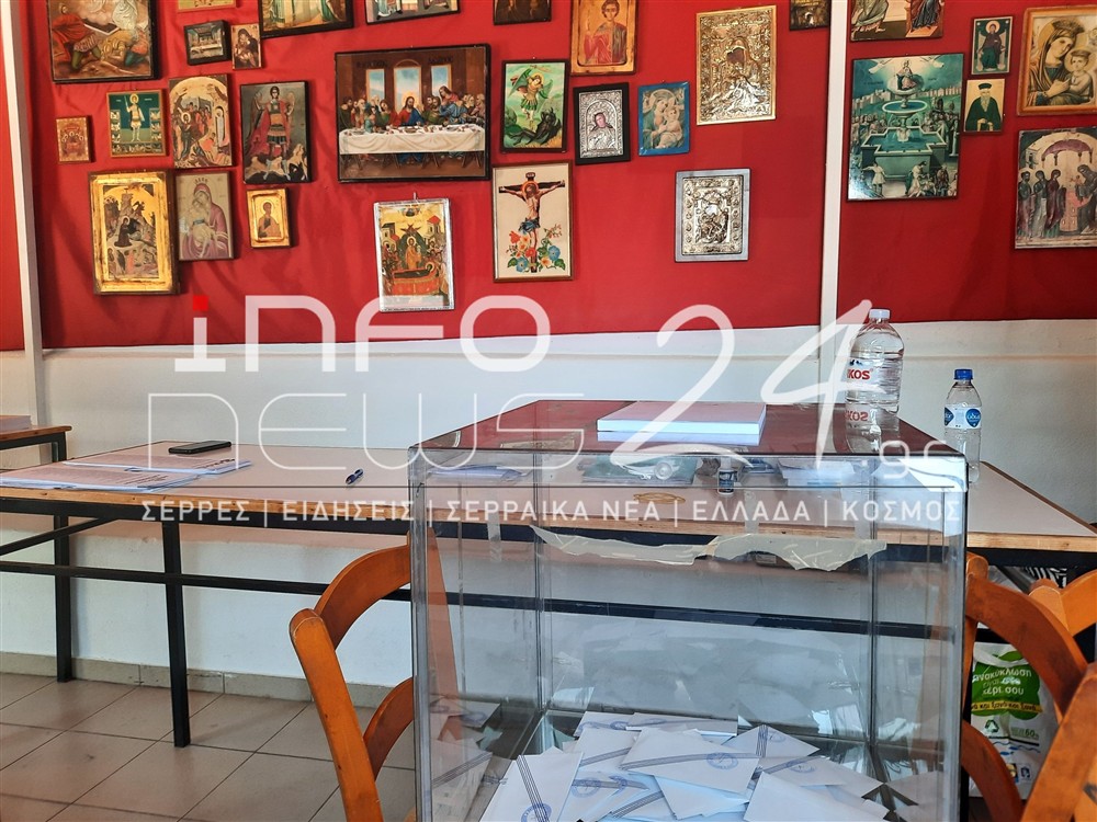 Σέρρες - εκκλησία - ευρωεκλογές - εκλογικό κέντρο Σέρρες - εκκλησία - ευρωεκλογές - εκλογικό κέντρο