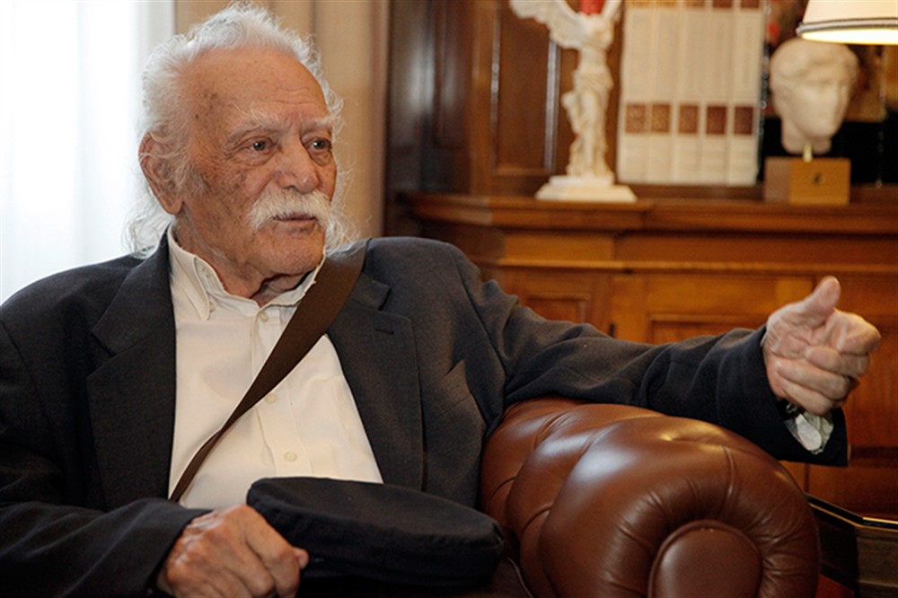 Μανώλης Γλέζος - Προκόπης Παυλόπουλος - Προεδρικό Μέγαρο