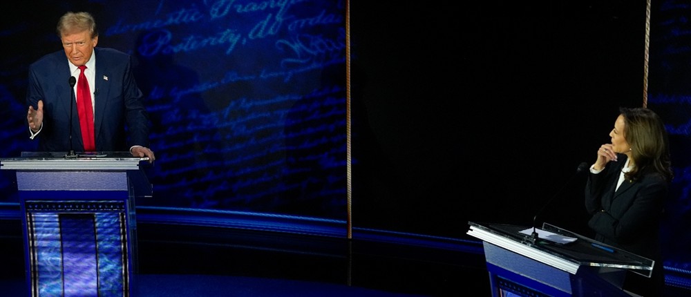 Debate - Ντόναλντ Τραμπ - Κάμαλα Χάρις Debate - Ντόναλντ Τραμπ - Κάμαλα Χάρις