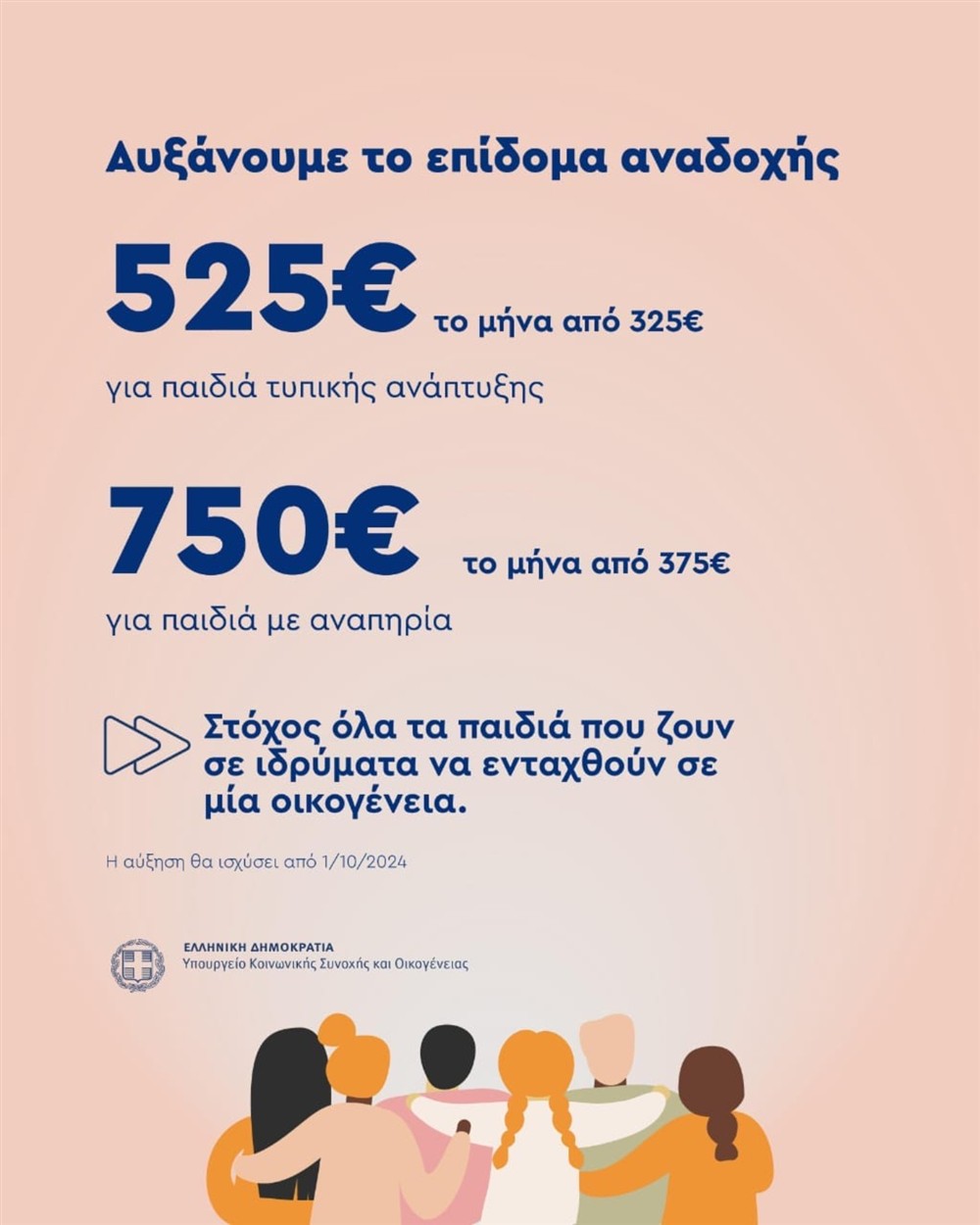 Επίδομα αναδοχής Επίδομα αναδοχής