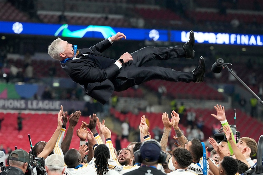 Champions League - Ρεάλ Μαδρίτης - Αντσελότι Champions League - Ρεάλ Μαδρίτης - Αντσελότι