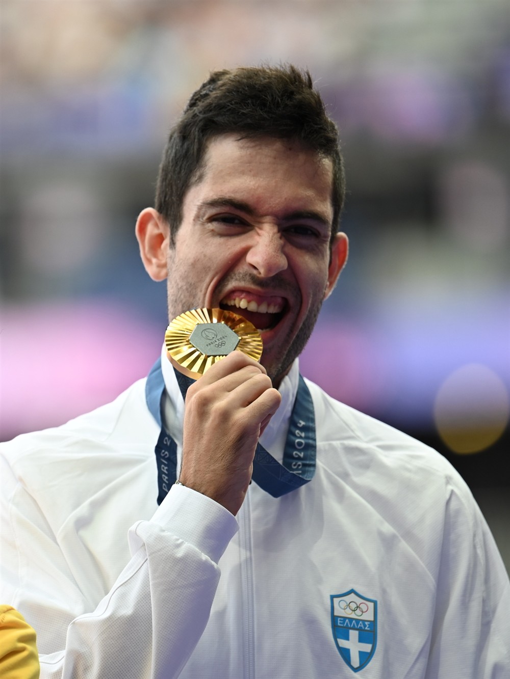 Μίλτος Τεντόγλου - Ολυμπιακοί Αγώνες - Παρίσι 2024 - απονομή μεταλλίου Μίλτος Τεντόγλου - Ολυμπιακοί Αγώνες - Παρίσι 2024 - απονομή μεταλλίου