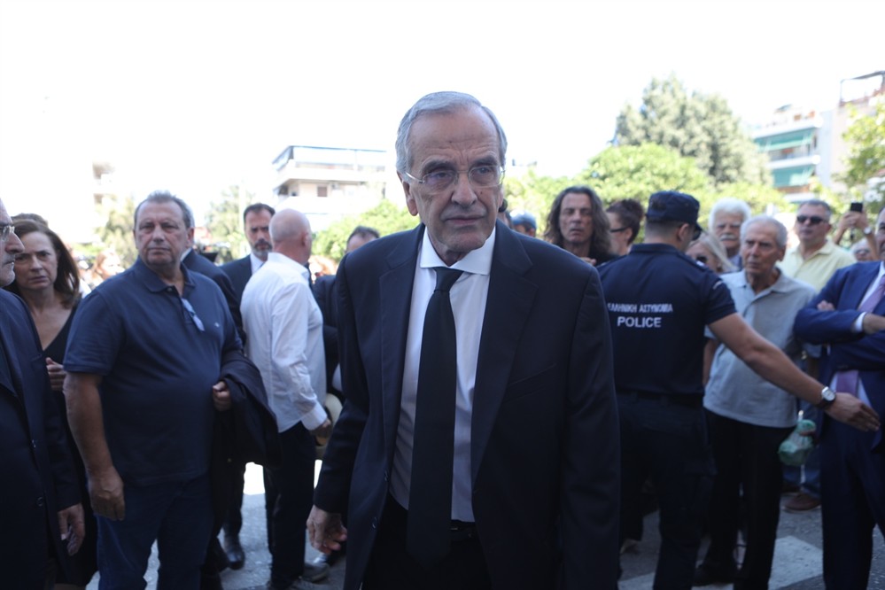 Κηδεία - Λένα - Σαμαρά - Αντώνης - Σαμαράς