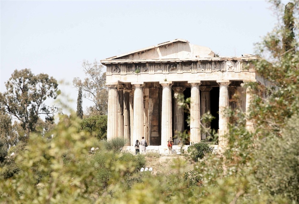 Αρχαία αγορά - Στοά του Αττάλου - Ναός του Ηφαίστου Αρχαία αγορά - Στοά του Αττάλου - Ναός του Ηφαίστου