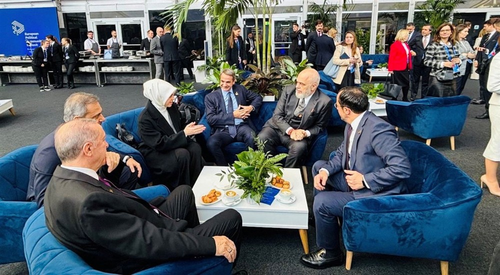 Βουδαπέστη - Μητσοτάκης - Ερντογάν - Ράμα - Χριστοδουλίδης Βουδαπέστη - Μητσοτάκης - Ερντογάν - Ράμα - Χριστοδουλίδης