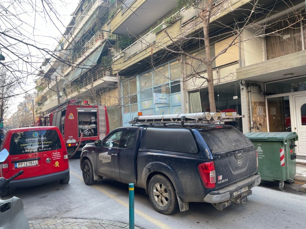 Πυροσβεστική - φωτιά - Λάρισα