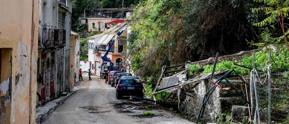Κέρκυρα πλημμύρες Κέρκυρα πλημμύρες