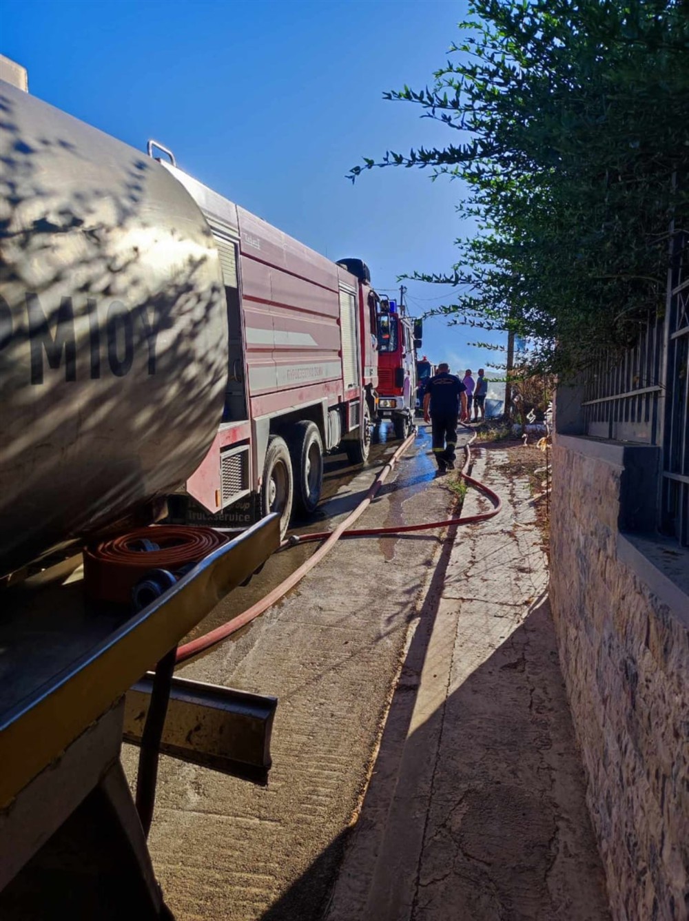 φωτια στη νεα μακρη φωτια στη νεα μακρη