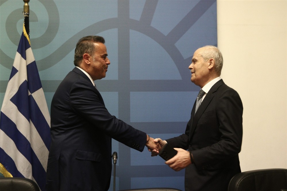 Υπουργείο Περιβάλλοντος και Ενέργειας - Παράδοση - Παραλαβή