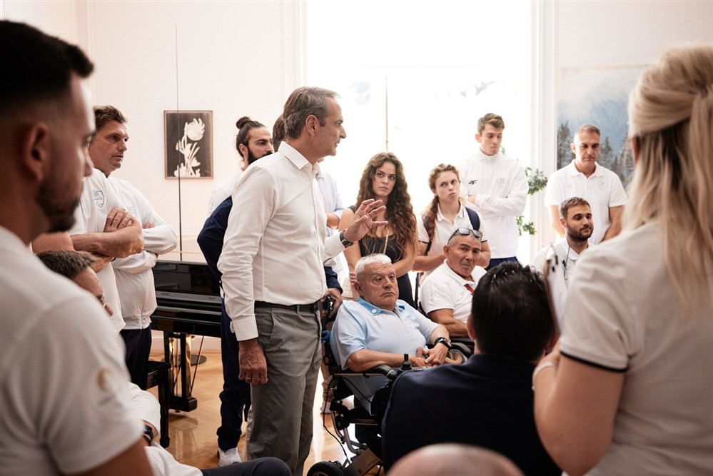 Κυριάκος Μητσοτάκης - Παραολυμπιονίκες Κυριάκος Μητσοτάκης - Παραολυμπιονίκες