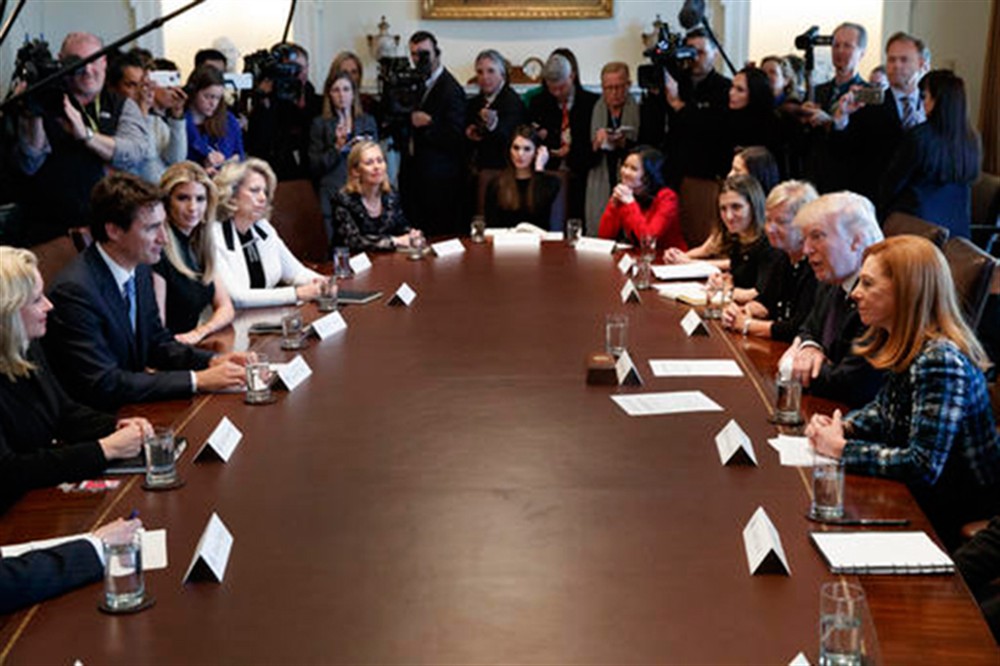 AP - Ιβάνκα Τραμπ - Τριντό AP - Ιβάνκα Τραμπ - Τριντό