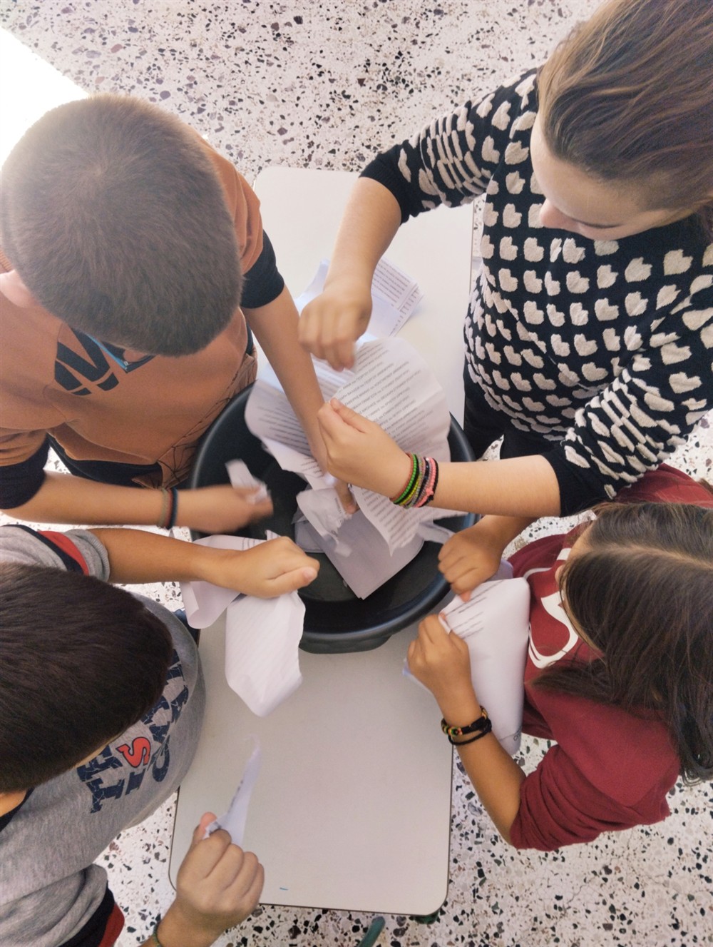 Ψηφοδέλτια - χαρτί - σπόροi λουλουδιών