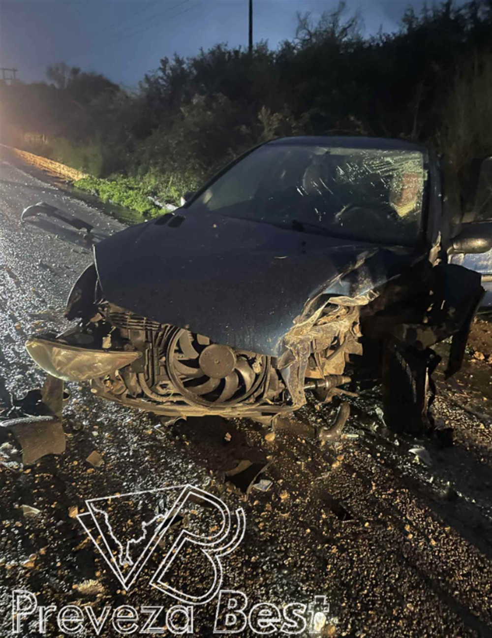 Πρέβεζα - Κακοκαιρία -Τροχαίο