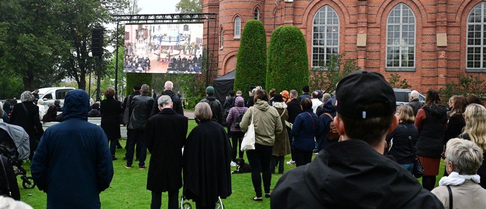 Σβεν Γκόραν Έρισκον - Κηδεία Σβεν Γκόραν Έρισκον - Κηδεία