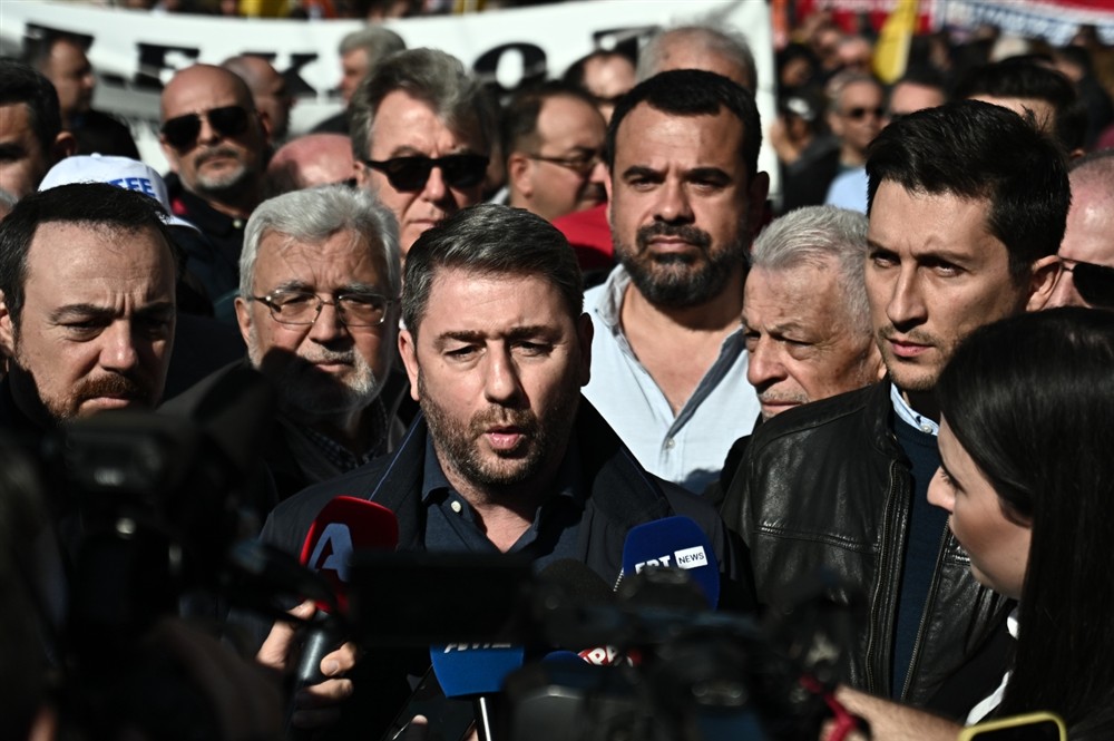 Ανδρουλάκης - πορεία - απεργία Ανδρουλάκης - πορεία - απεργία