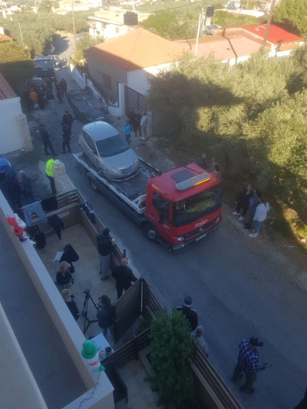 Τροχαίο - Ηράκλειο - φονική παράσυρση Τροχαίο - Ηράκλειο - φονική παράσυρση