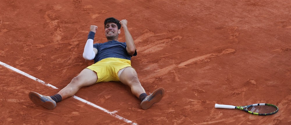 Ρολάν Γκαρός - Κάρλος Αλκαράθ Ρολάν Γκαρός - Κάρλος Αλκαράθ