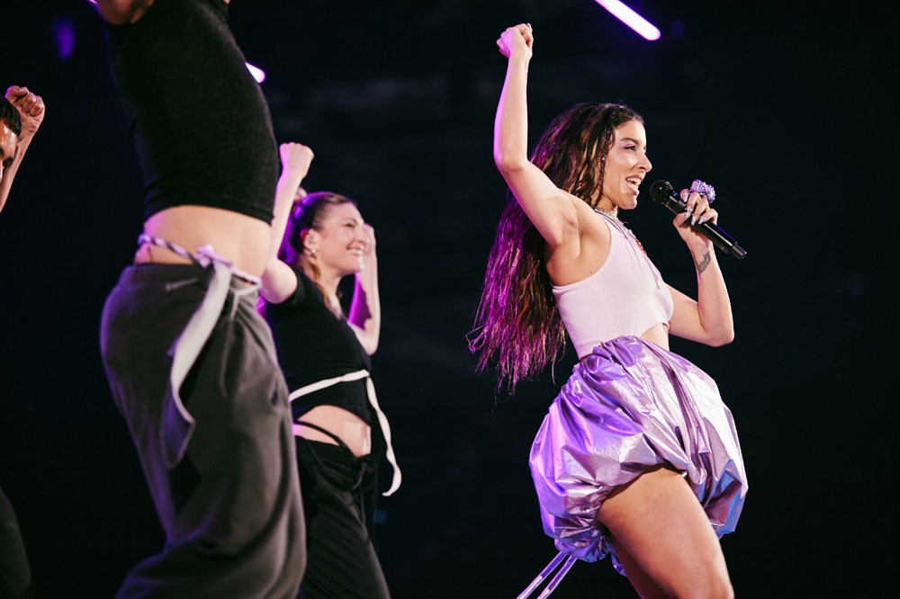 Μαρίνα Σάττι - Eurovision - πρόβα Μαρίνα Σάττι - Eurovision - πρόβα