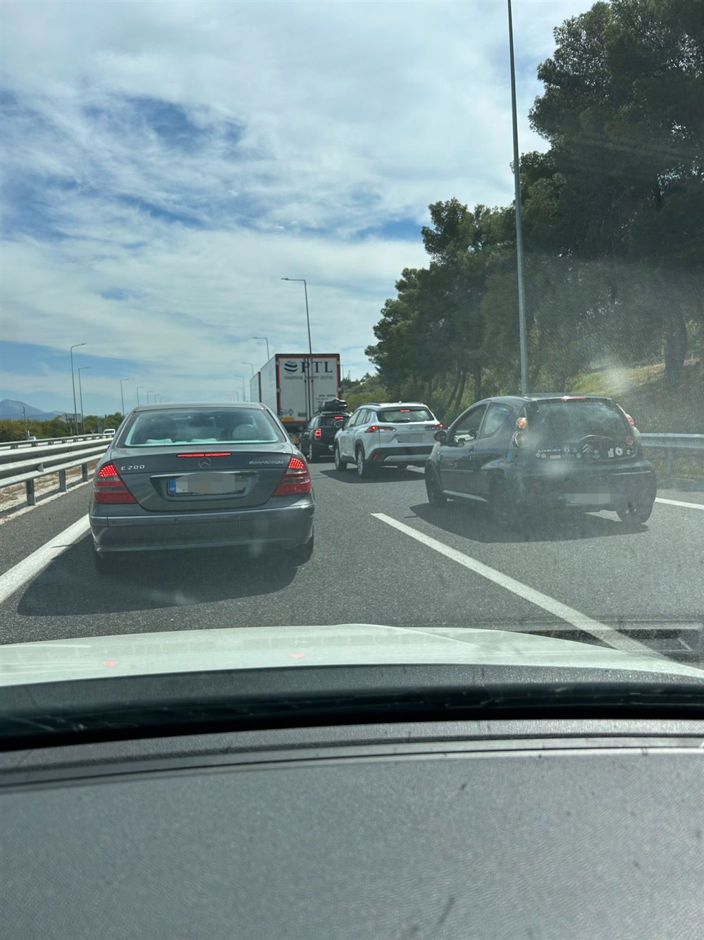 Κίνηση - Επιστροφή εκδρομέων - Εθνική Οδός - Κόρινθος