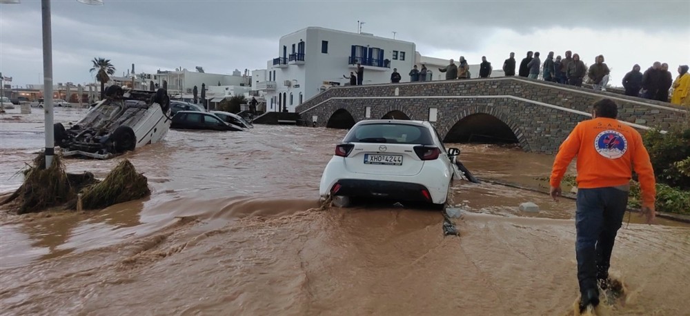 Πάρος - Κακοκαιρία