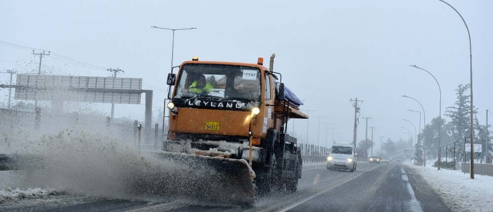 Εθνική Οδός - κακοκαιρία Barbara - διακοπή κυκλοφορίας Εθνική Οδός - κακοκαιρία Barbara - διακοπή κυκλοφορίας