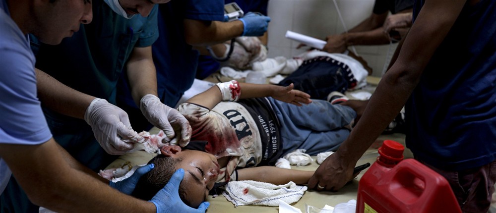 Λωρίδα της Γάζας - Γάζα -πόλεμος - βομβαρδισμός Λωρίδα της Γάζας - Γάζα -πόλεμος - βομβαρδισμός