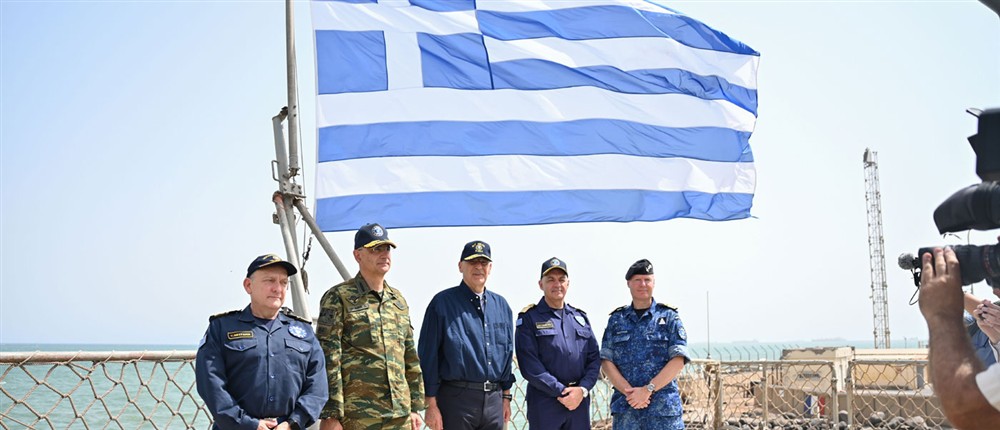 Δένδιας - Μπορέλ - Φρεγάτα Ψαρά Δένδιας - Μπορέλ - Φρεγάτα Ψαρά