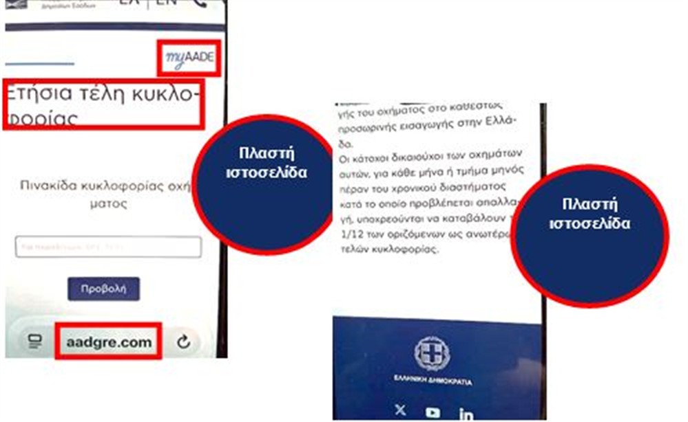 Απάτη - ΑΑΔΕ