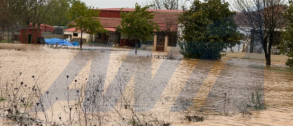 Φάρσαλα- κακοκαιρία - ποταμός