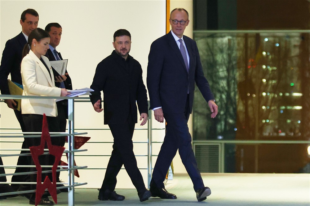 Σύνοδος Βερολίνου - Μερτς - Ζελένσκι