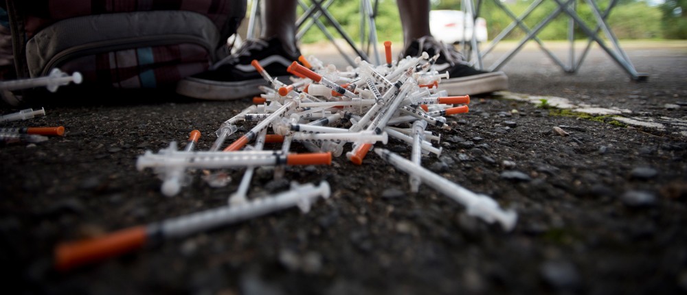 ναρκωτικά - σύριγγες