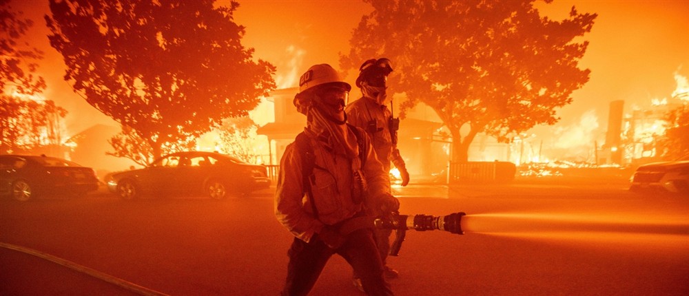 Φωτιά - πυρκαγιά - Καλιφόρνια - Λος Άντζελες	