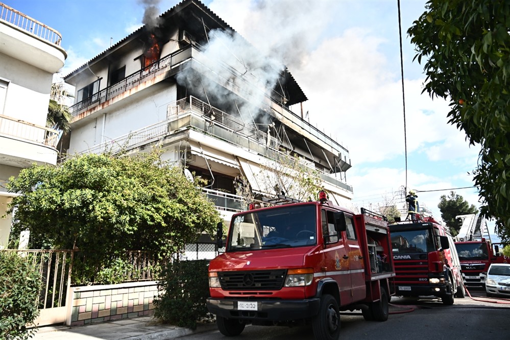 Χαιδάρι - φωτιά σε σπίτι Χαιδάρι - φωτιά σε σπίτι