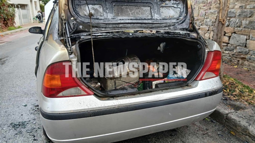 Βόλος - αυτοκίνητο - φωτιά