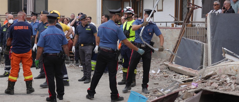 Ιταλία - κατάρρευση κτηρίου Ιταλία - κατάρρευση κτηρίου