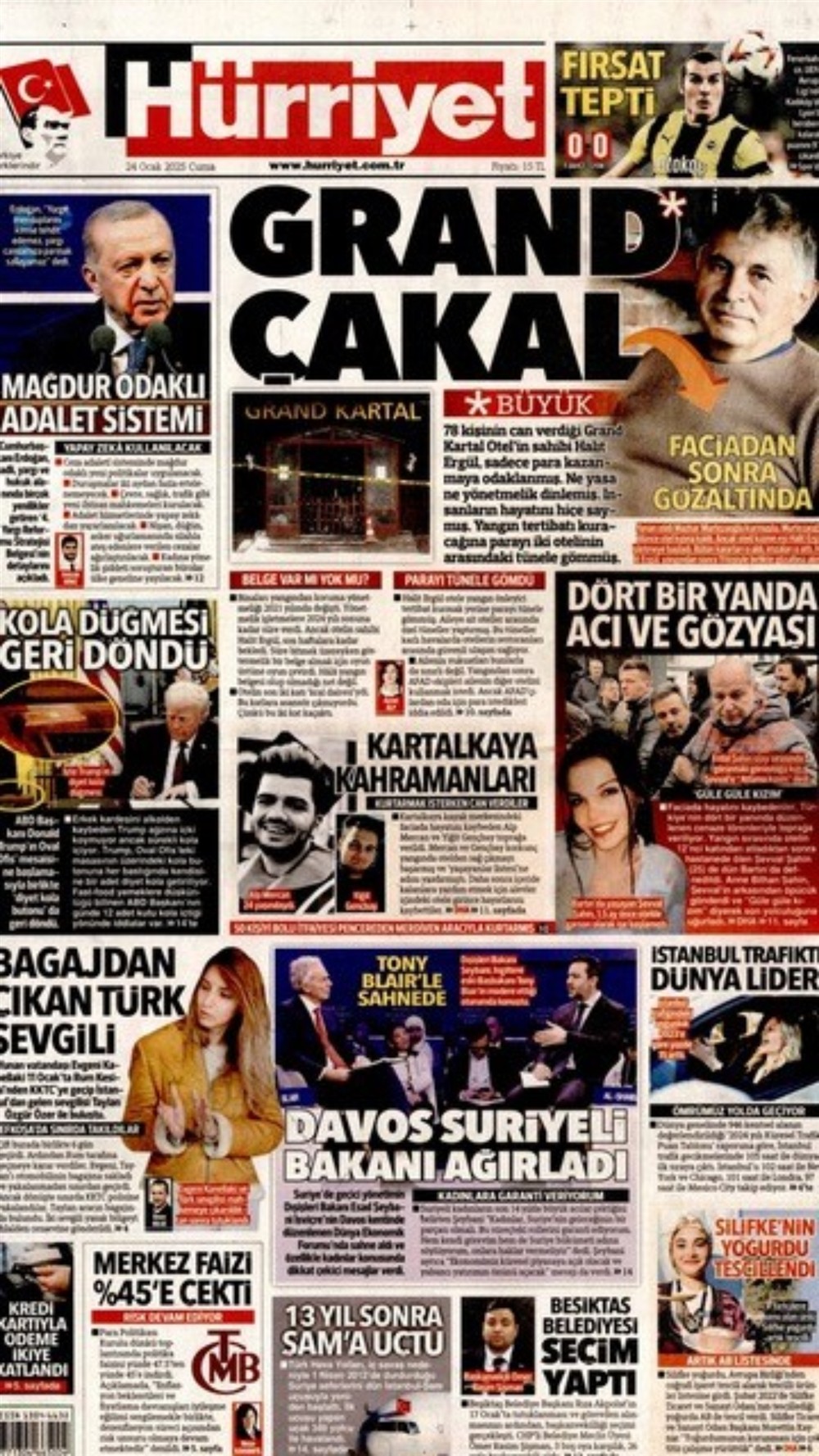 Χουριέτ - πρωτοσέλιδο Χουριέτ - πρωτοσέλιδο