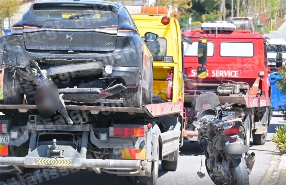 Λάρισα - τροχαίο Λάρισα - τροχαίο