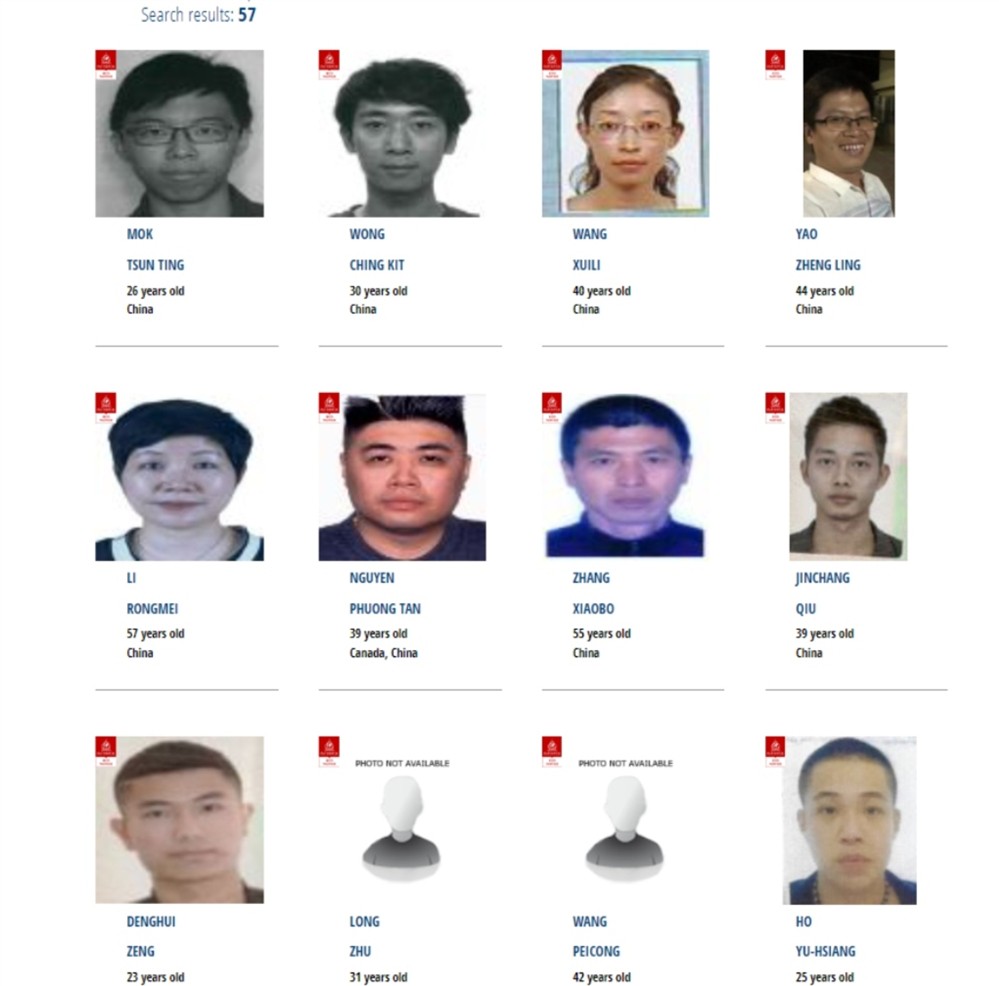 Ιντερπολ - Ερυθρές αγγελίες Ιντερπολ - Ερυθρές αγγελίες