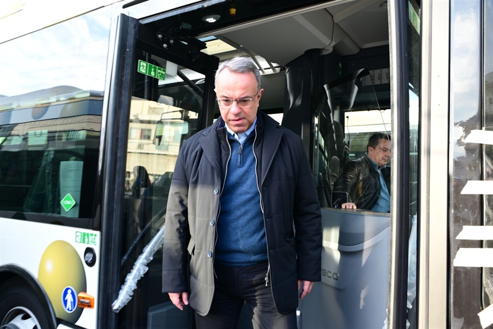 Κυριάκος Μητσοτάκης - Αμαξοστάσιο ΟΣΥ