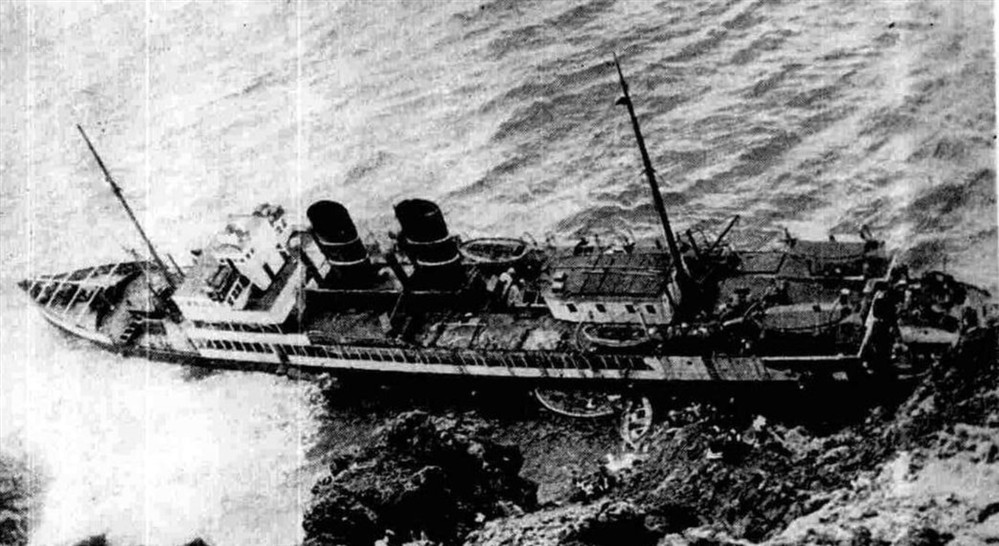 Αδριάς - ναυάγιο - Φαλκονέρα Αδριάς - ναυάγιο - Φαλκονέρα