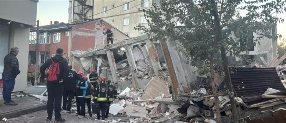 Τουρκία - Κατάρρευση πολυκατοικίας