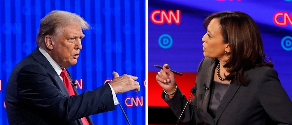 Κάμαλα Χάρις - Ντόναλντ Τραμπ Κάμαλα Χάρις - Ντόναλντ Τραμπ