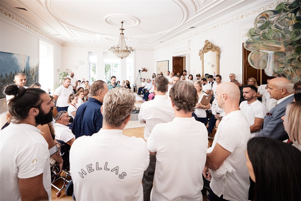 Κυριάκος Μητσοτάκης - Παραολυμπιονίκες Κυριάκος Μητσοτάκης - Παραολυμπιονίκες